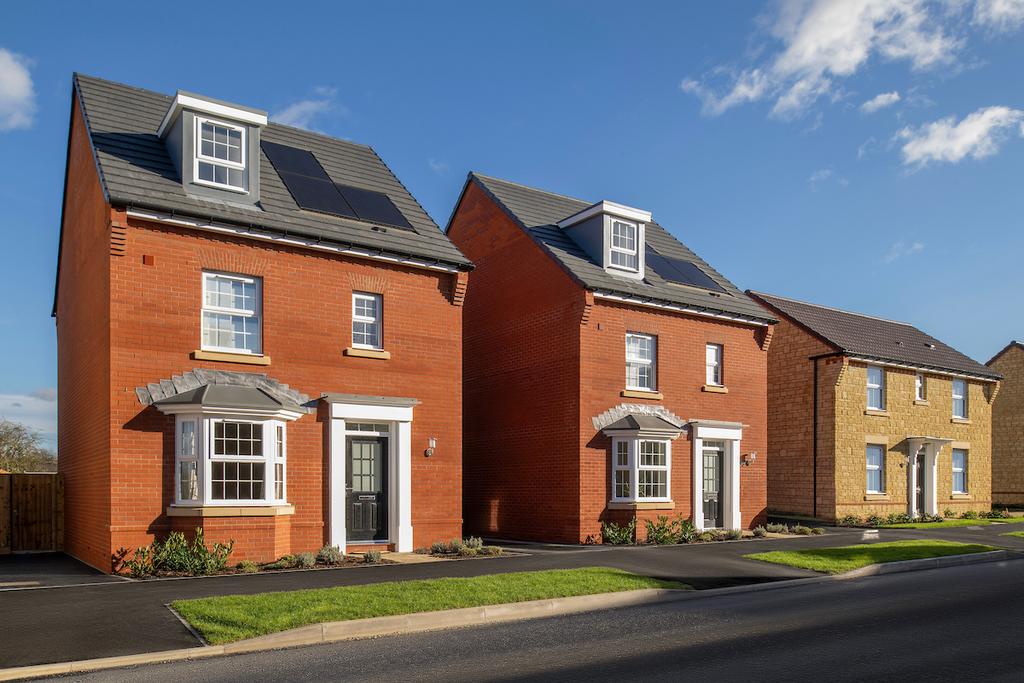 Street scene image of the Bayswaters 4 bedroom...