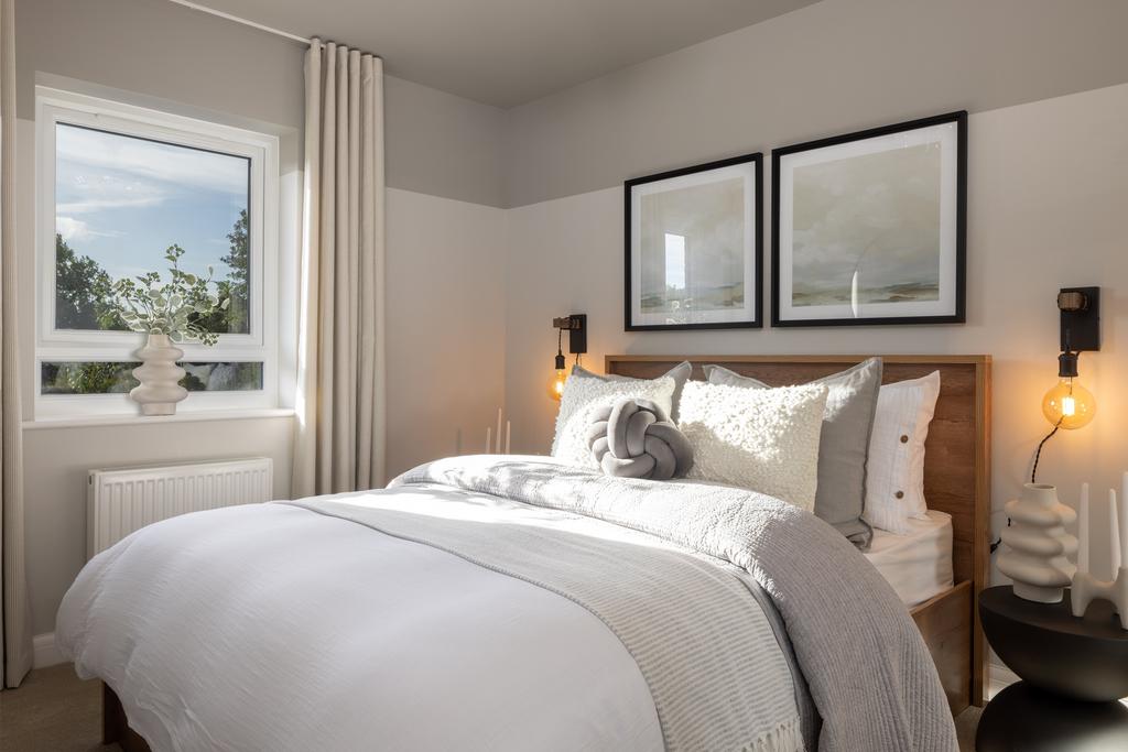 Second bedroom in the Archford 3 bedroom semi...