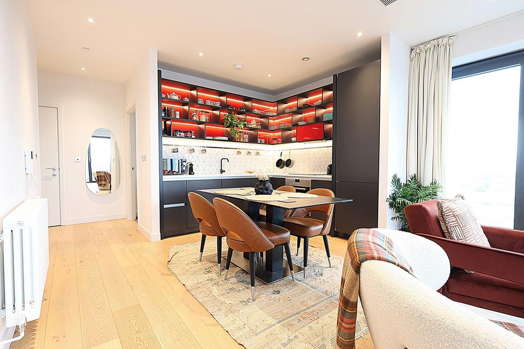 Open Plan Kitchen - Living Room