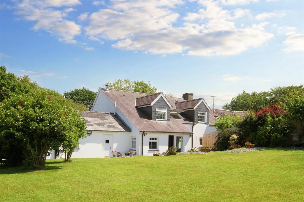 Rear of House in the summer