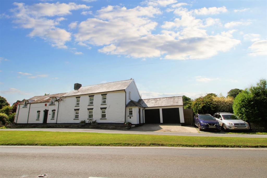 Front of House in the summer