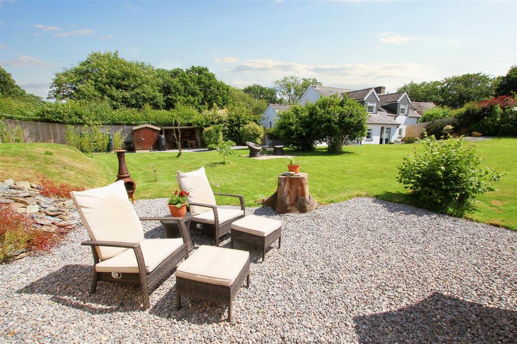 Rear Garden in the summer