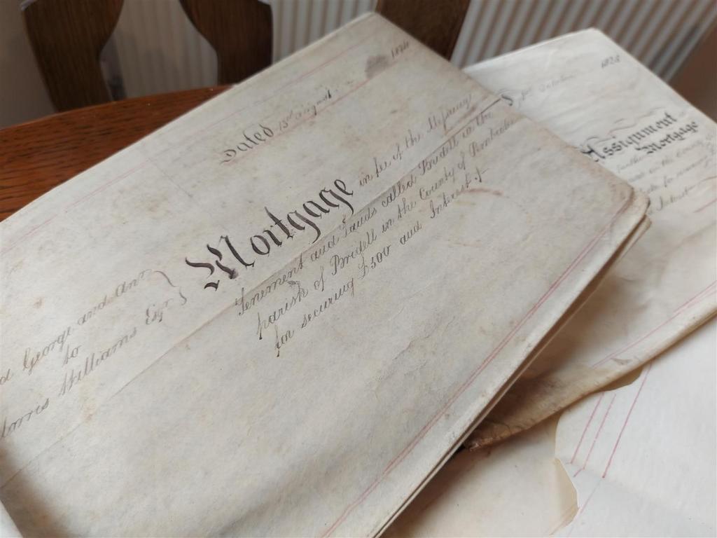 Old Deed photos