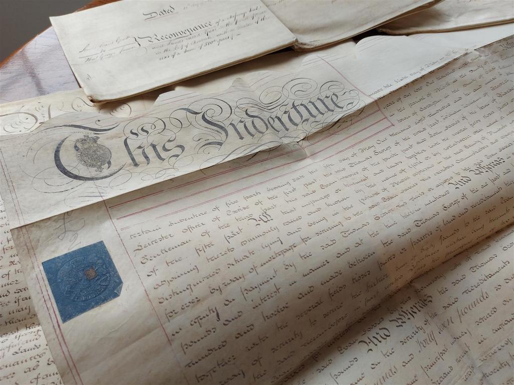 Old Deed photos