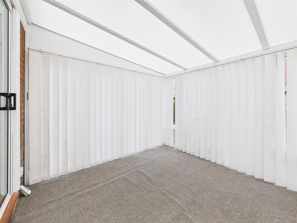 Upvc conservatory: