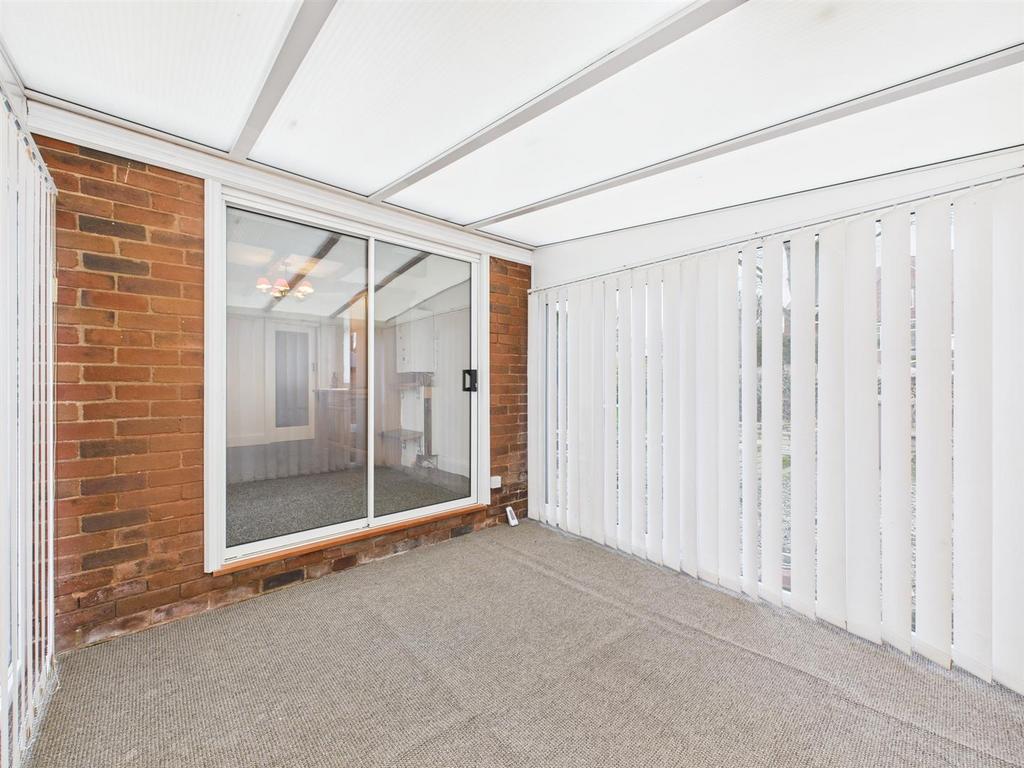 Upvc conservatory: