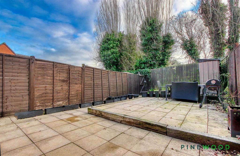 Rear garden
