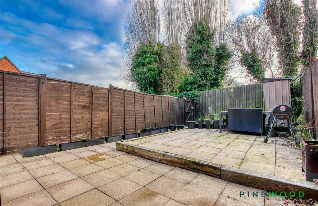 Rear garden