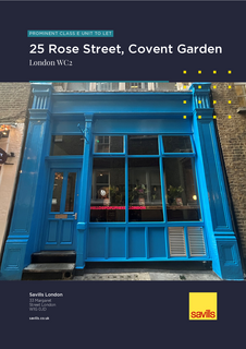 Retail property (high street) to rent, 25 Rose St London WC2E 9EA