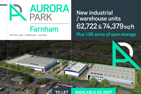 Distribution warehouse to rent, Aurora Park Farnham GU9 9NJ