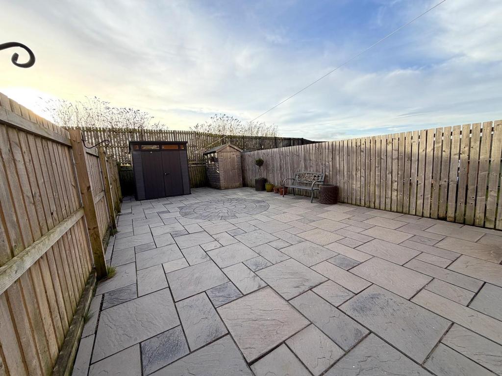 Rear garden