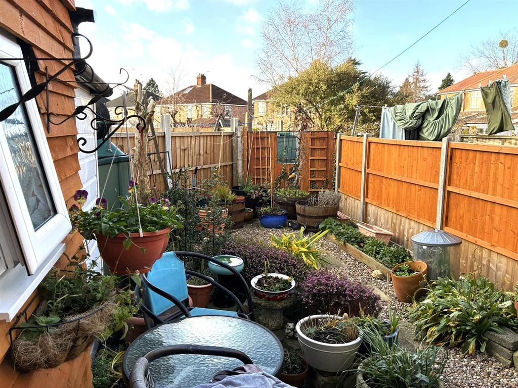 Rear garden
