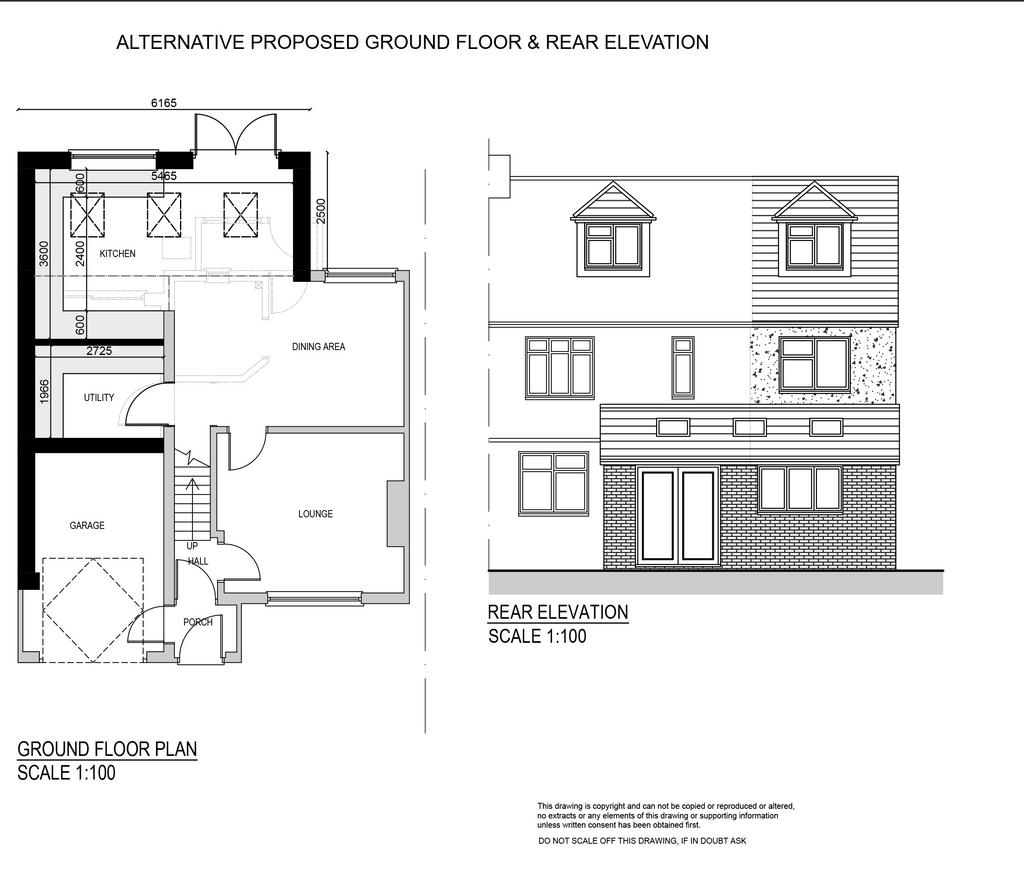 Alternativegroundfloorandrearelevationdrawings