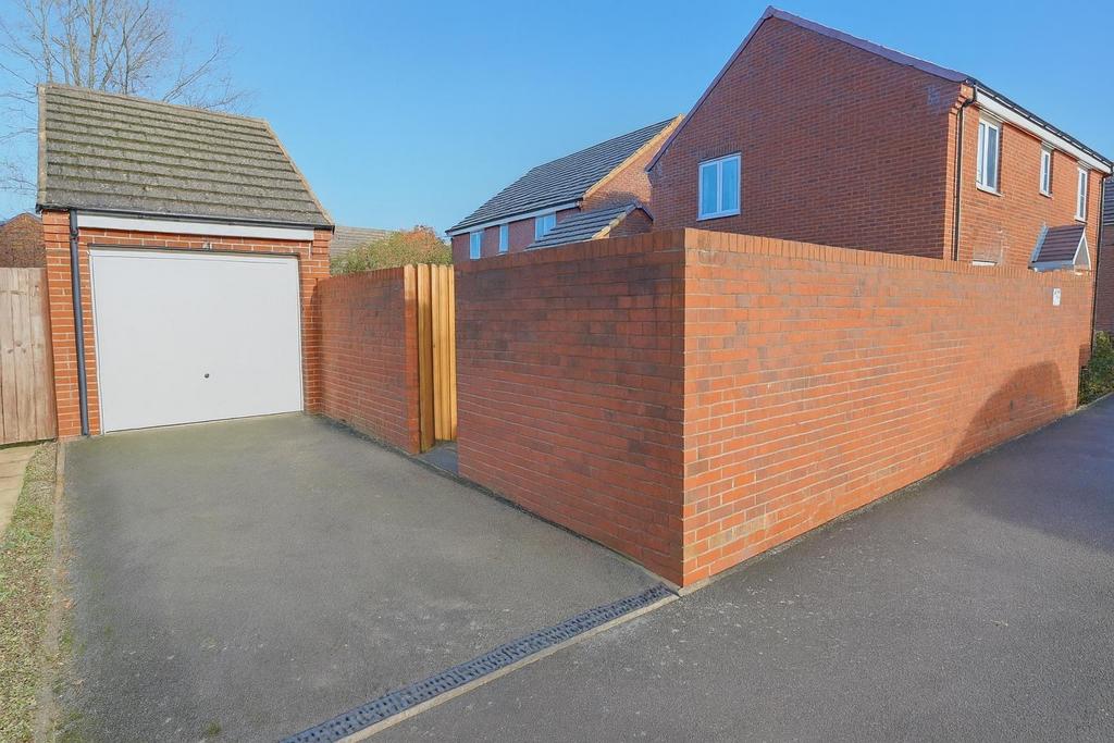 Driveway and Garage