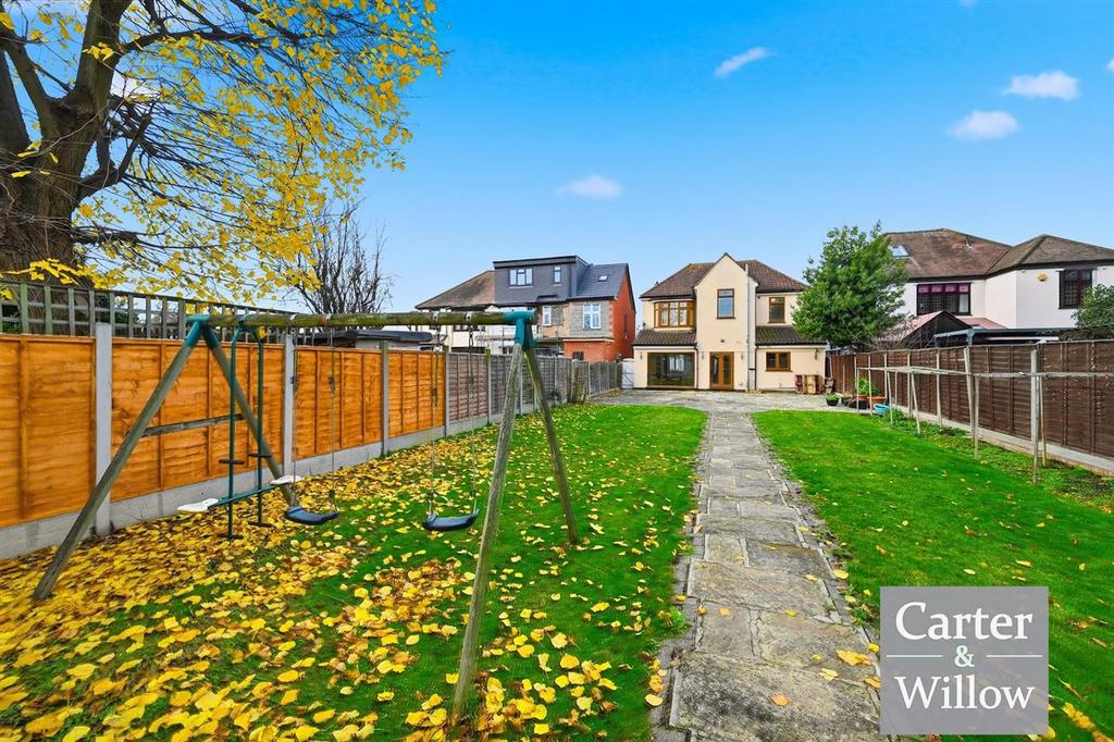 Private rear garden