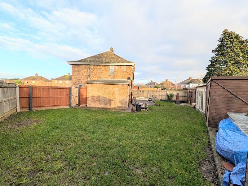 Rear garden