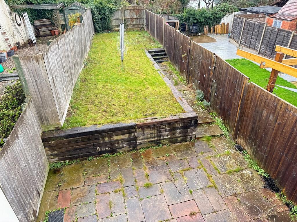 Rear Garden from Bedroom Two