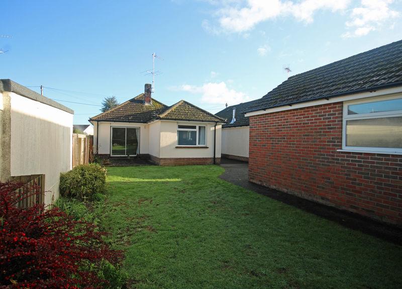 Rear of property