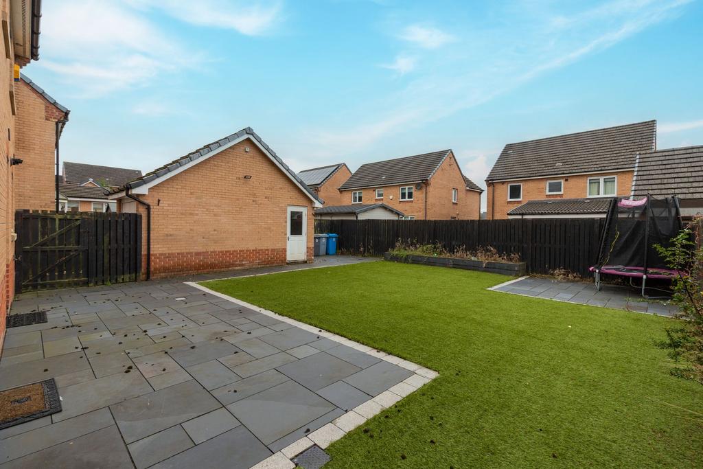 Rear garden