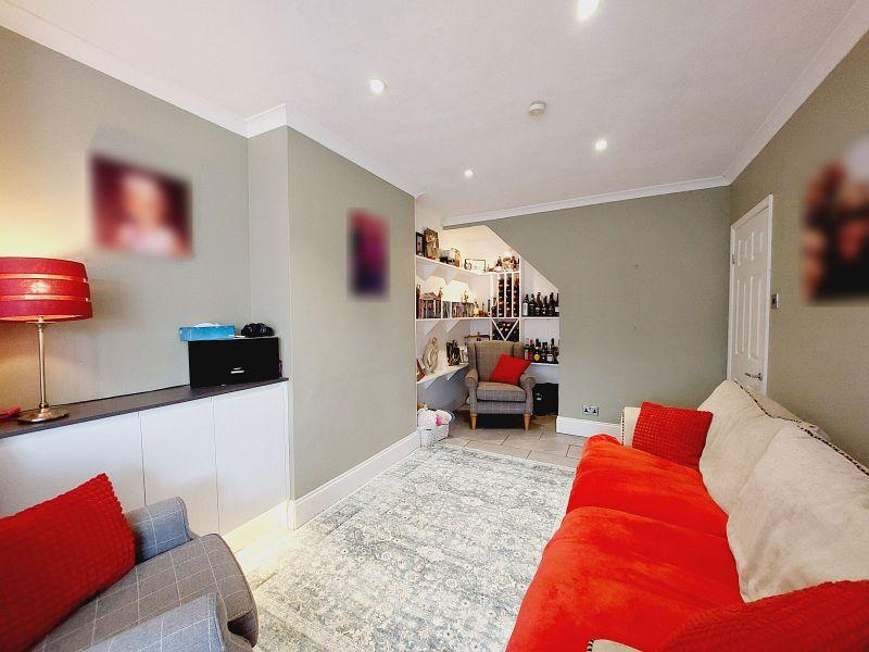 Open-plan living area