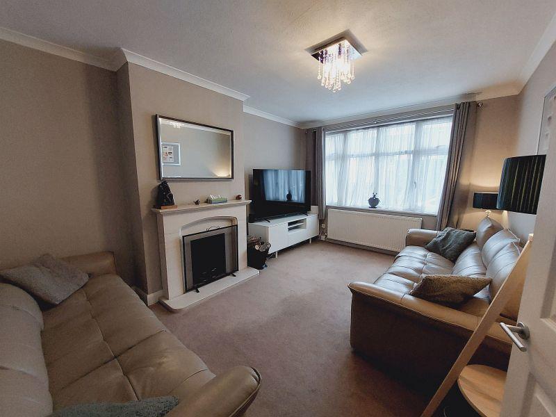 Living room, fireplace