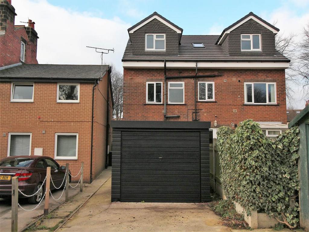 Rear of property and