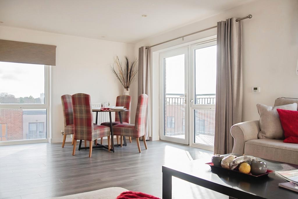 Living, Dining Room &amp; Balcony