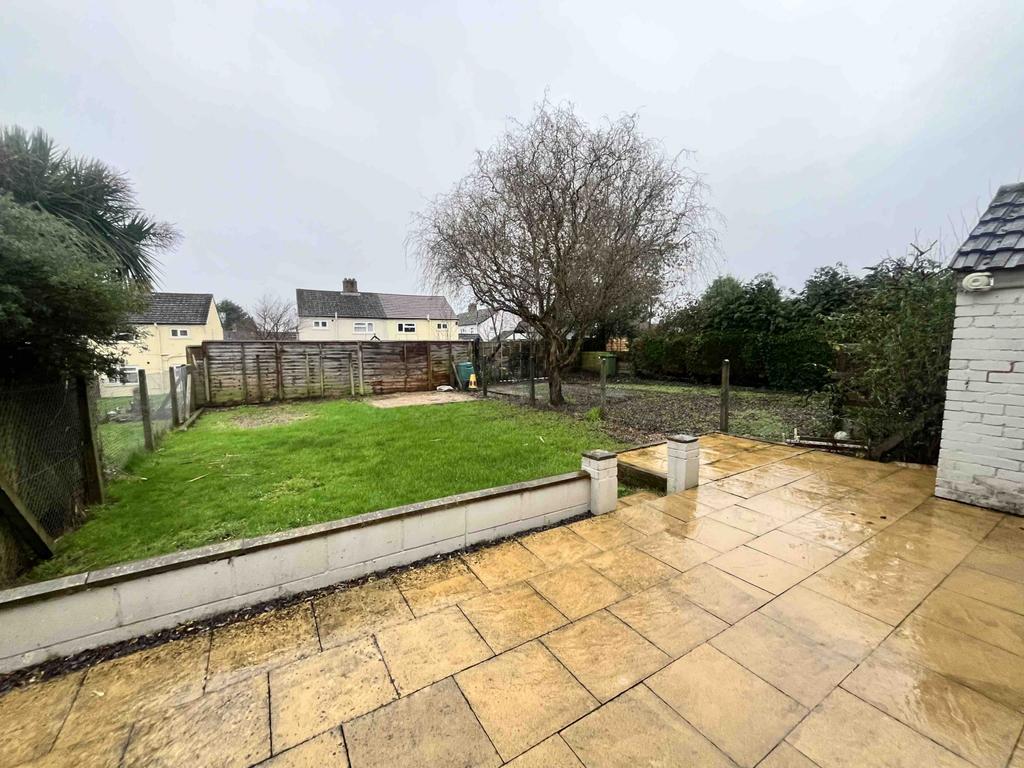 Rear garden