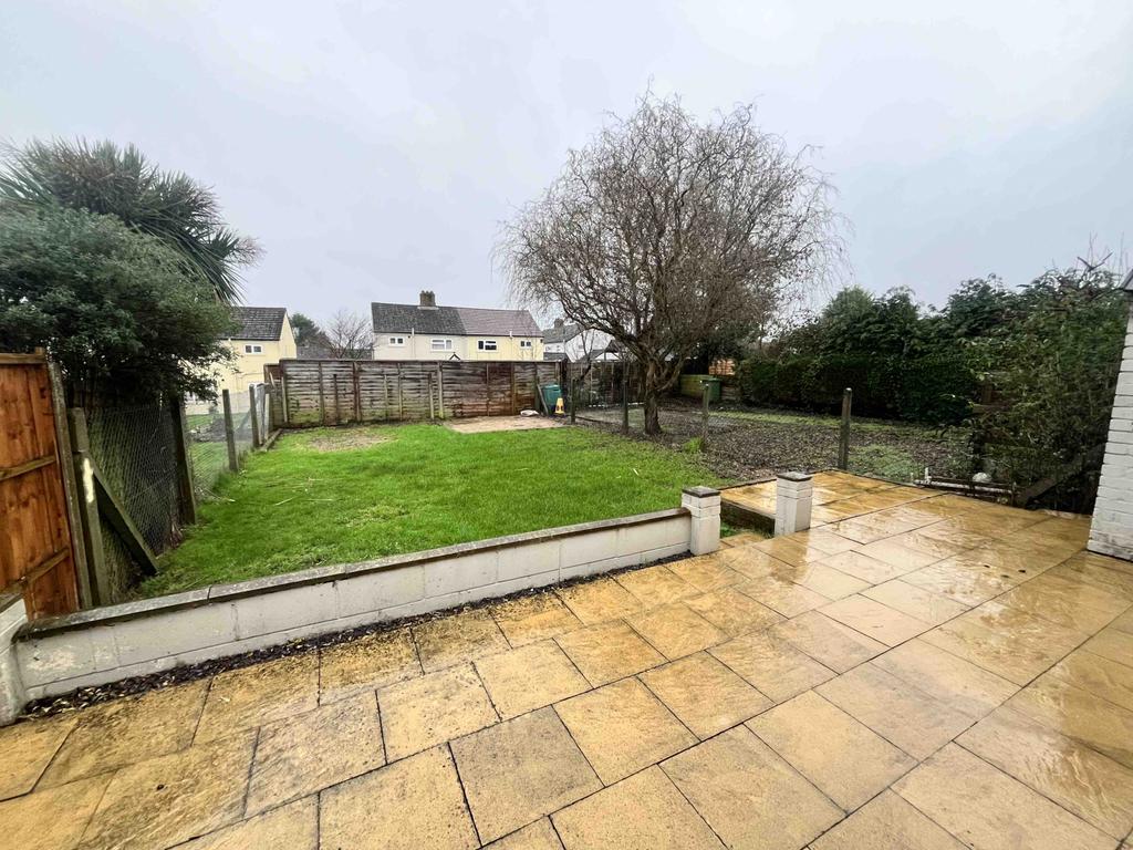 Rear garden