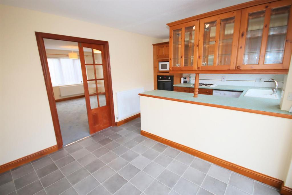 View of Kitchen/Dining Room