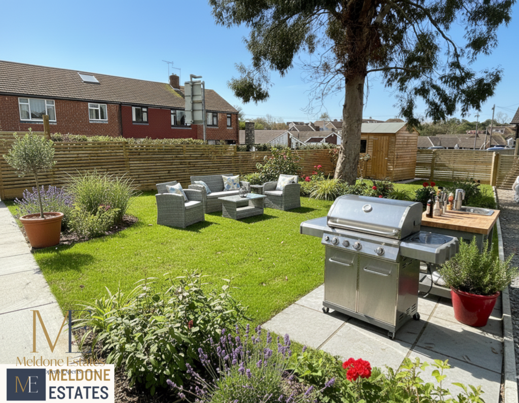 Staged Rear Garden