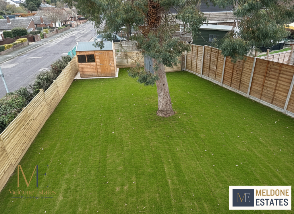 Staged Rear Garden