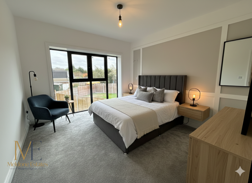 Staged Bedroom 1