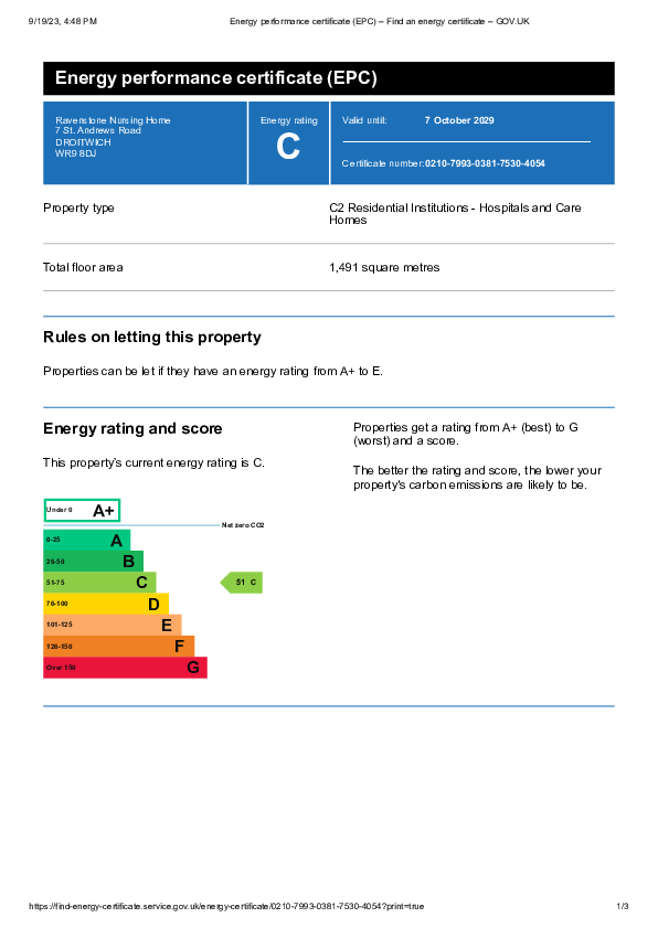 EPC (Contains public sector information licensed under the Open Government Licence v3.0.)