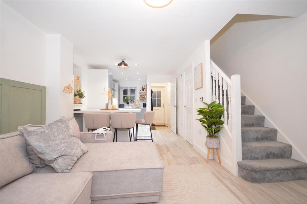 Kitchen/Living/Dining Area