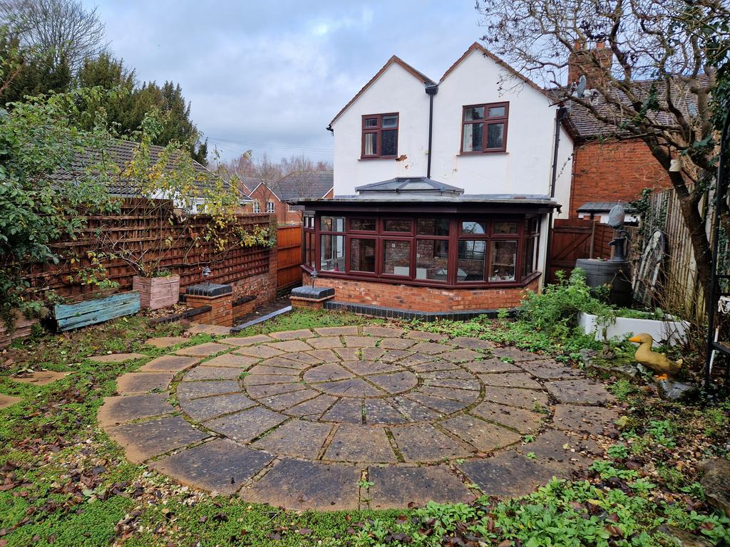 Rear of property