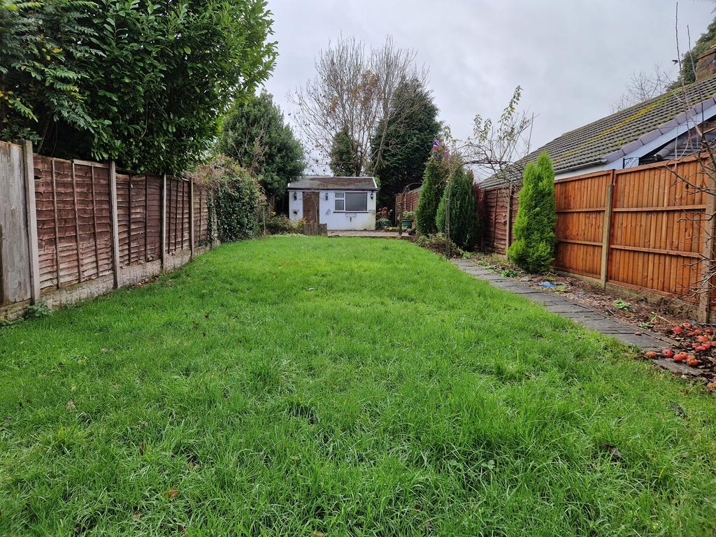 Rear garden