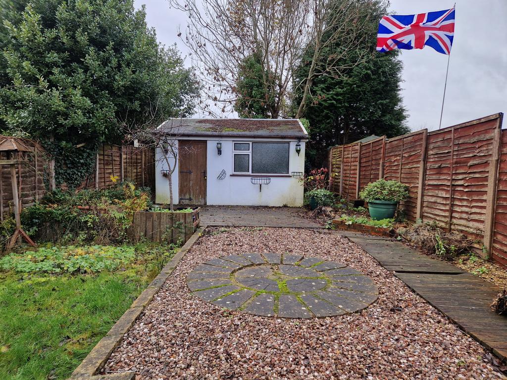 Rear garden