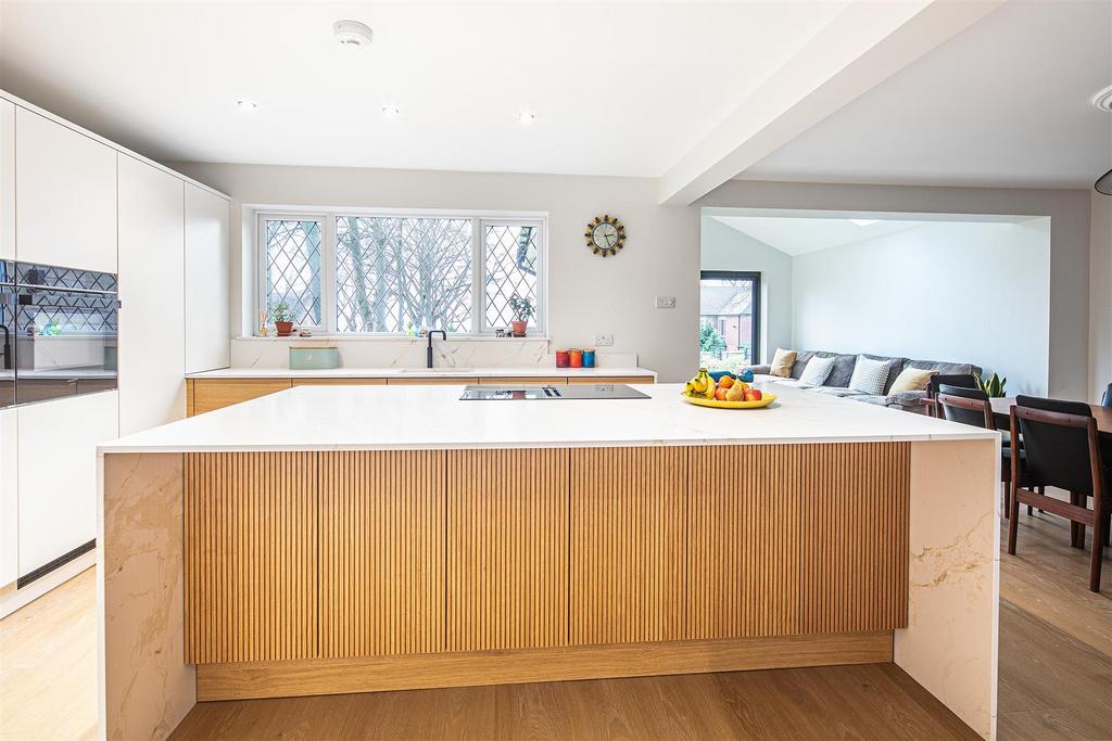 Open plan kitchen