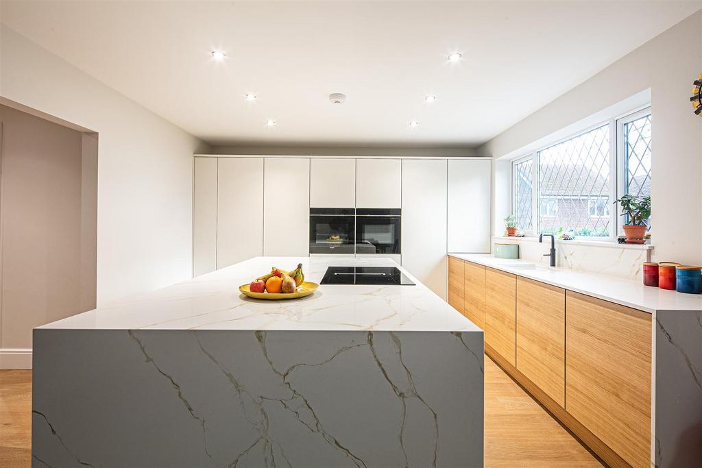 Open plan kitchen