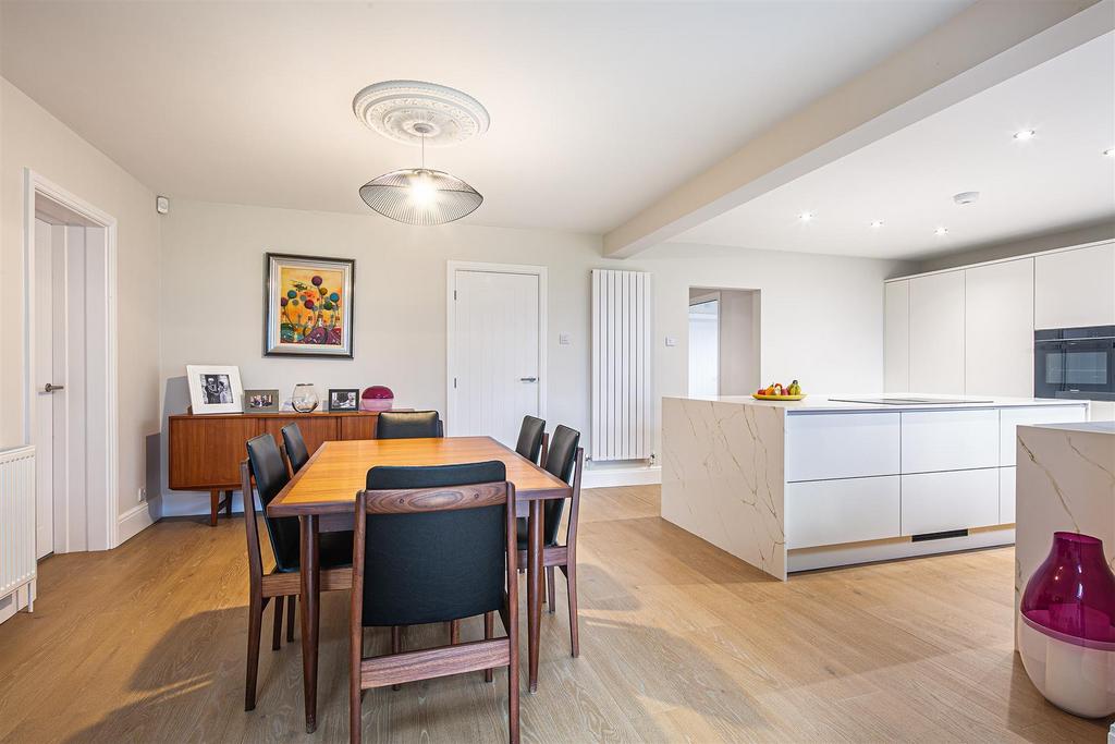 Open plan kitchen