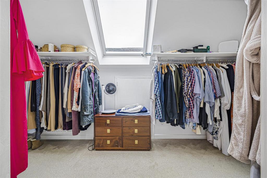 Walk in wardrobe