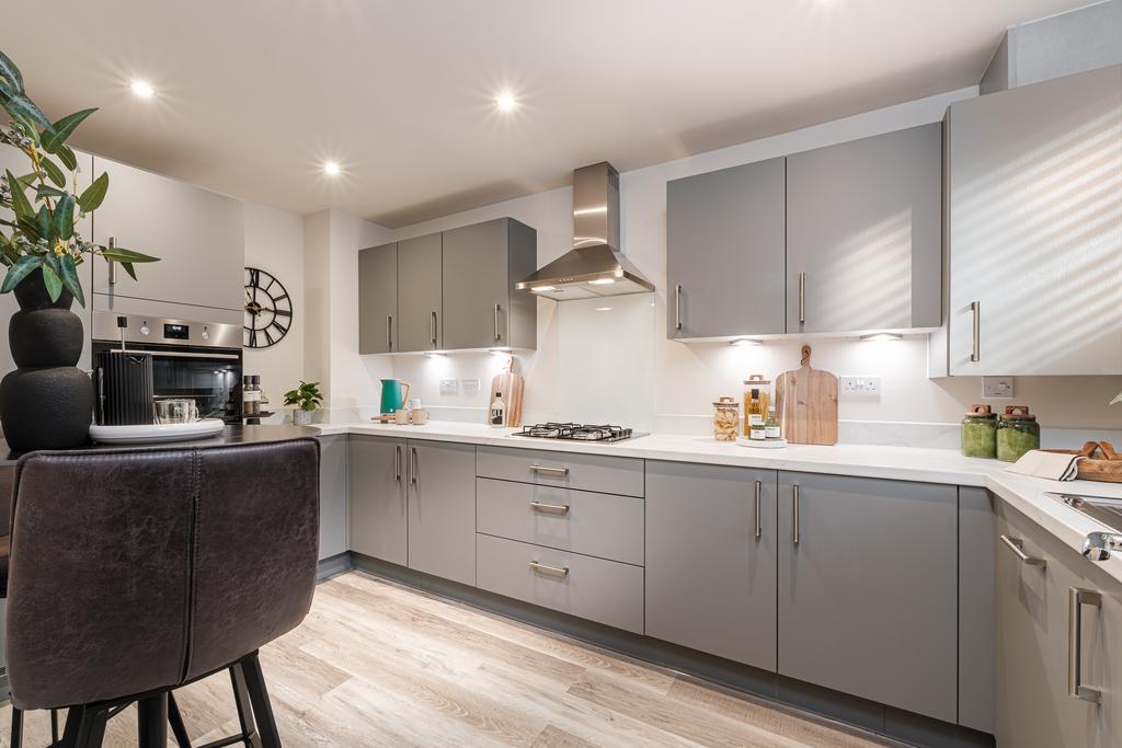 Interior view of the kitchen in our 4 bed...