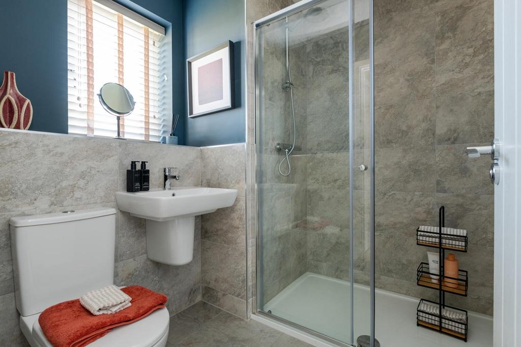 Bedroom 1 boasts its own private ensuite shower...