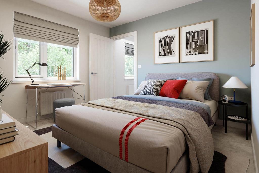 Bedroom 2 of the Meadowford