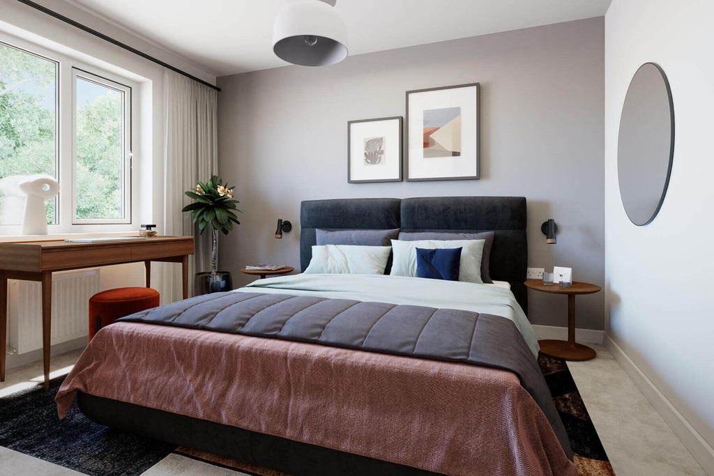 Bedroom 3 of the Meadowford