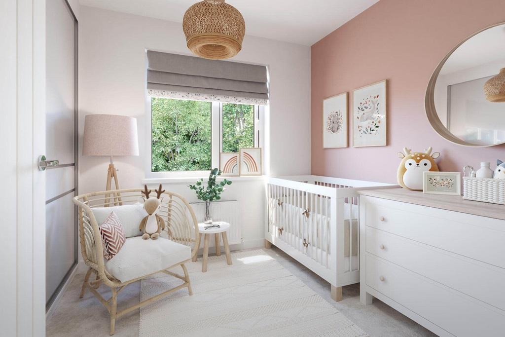 Bedroom 3 of the Bittesford