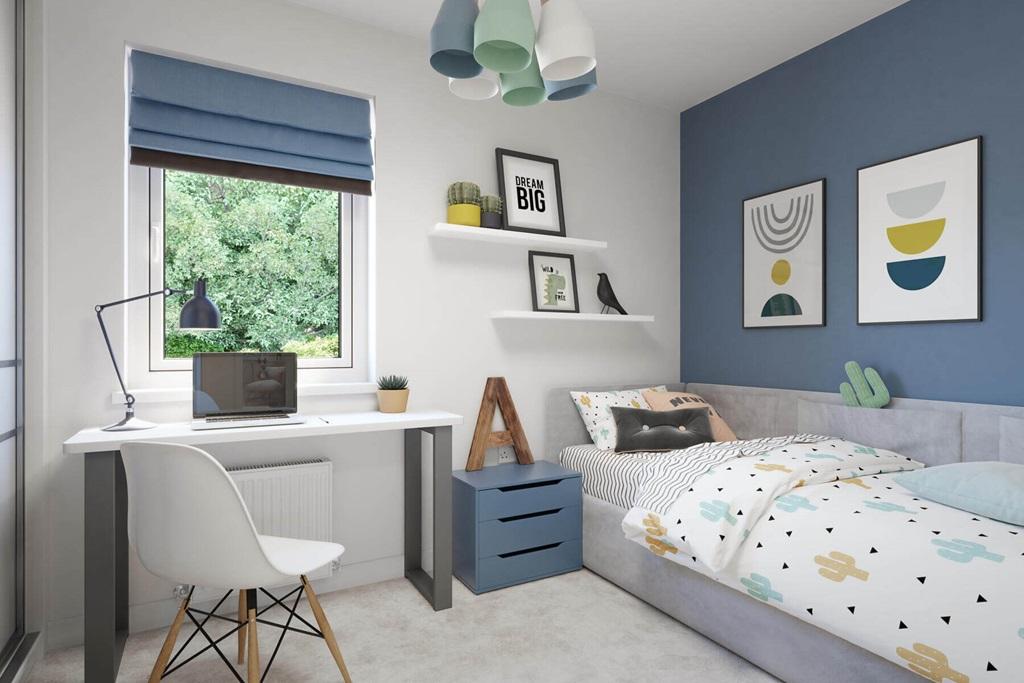 Bedroom 4 of the Bittesford