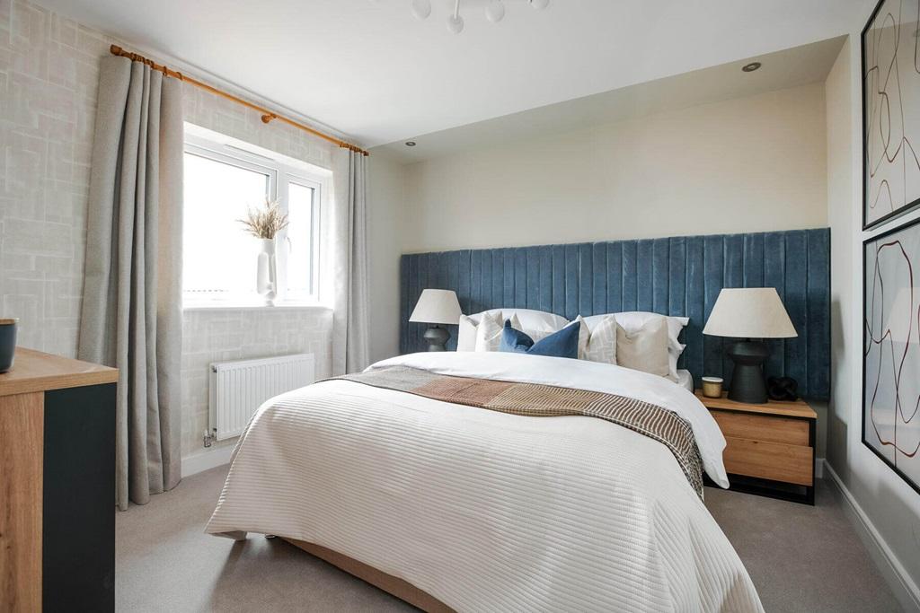 A second double bedroom is perfect for older...