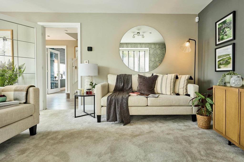 A bright and airy lounge is the perfect place...